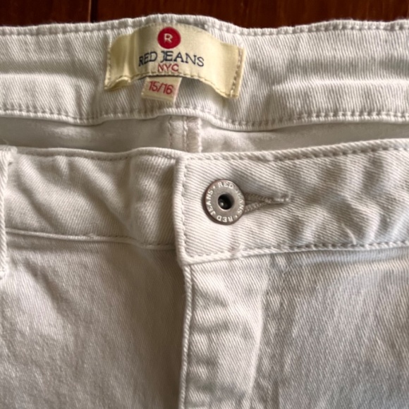 NWOT RED Jeans NYC White Skinny Jeans - Picture 3 of 12